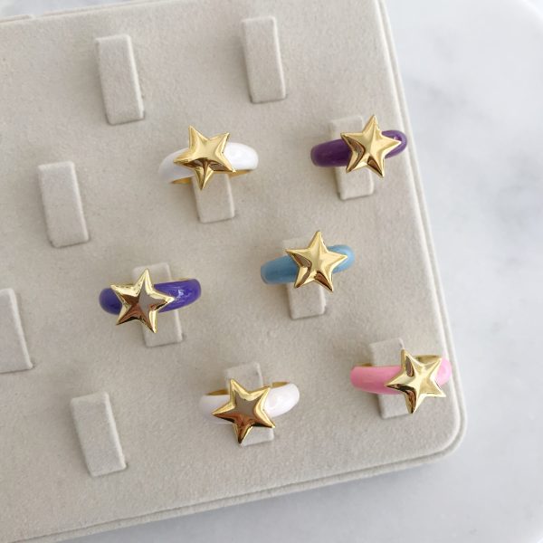 Colorful Star Yüzük