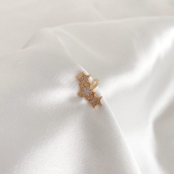 Three Stars Earcuff