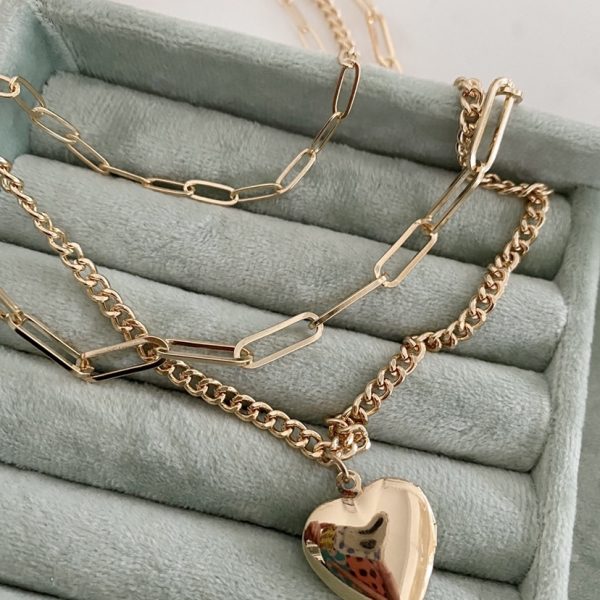 Triple Heart Kolye