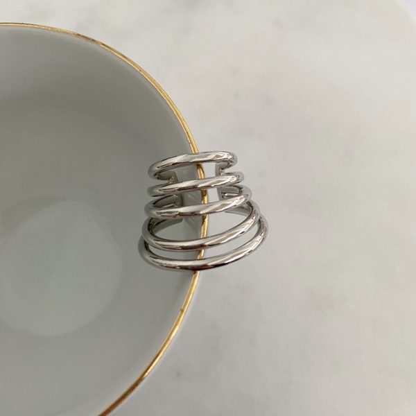 Frida Silver Earcuff