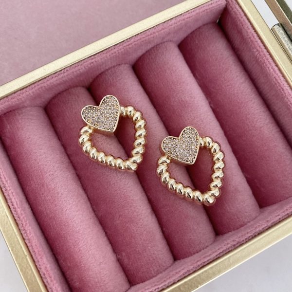 Mon Amour Gold Küpe