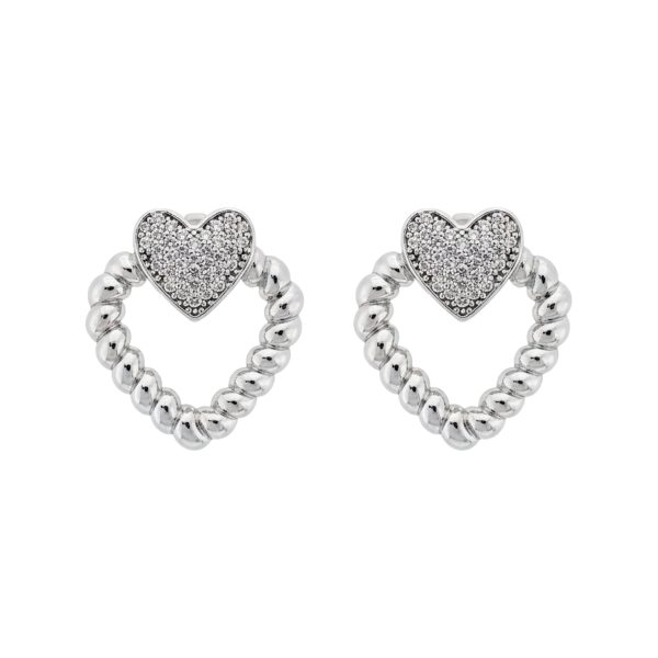 Mon Amour Silver Küpe