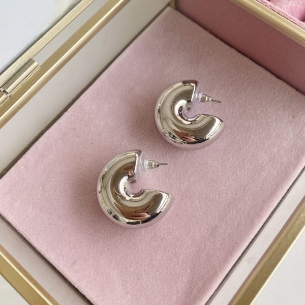 Khaite Silver Küpe