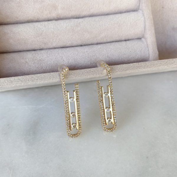 Alysia Gold Küpe